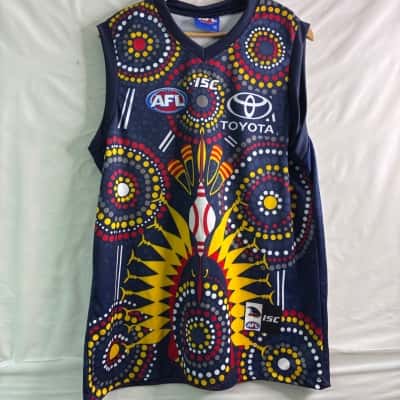 2019 crows Indigenous Round AFL Mens  Size XXL guernsey