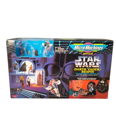 Star Wars Micro Machines Darth Vader / Bespin Transforming Action. Set Galoob 65812 - Made in 1994.
