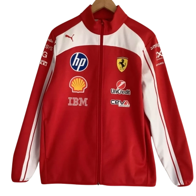 BNWT* Puma Scuderia Ferrari Team Softshell Jacket.  Puma Red.   Size M 