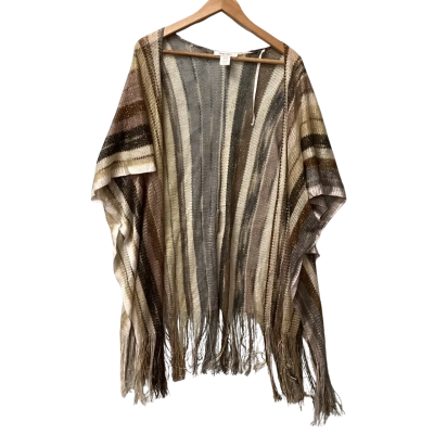 Nine West Womens   Fringed Vest Multicoloured B