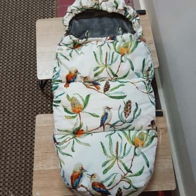  Baby luno Nordic Footmuff Pram Liner Native Wildlife 