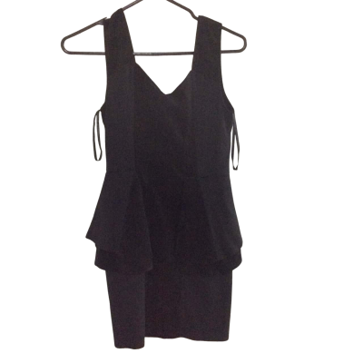 Angel Biba Womens  Size 8 Bodycon Dress Black  