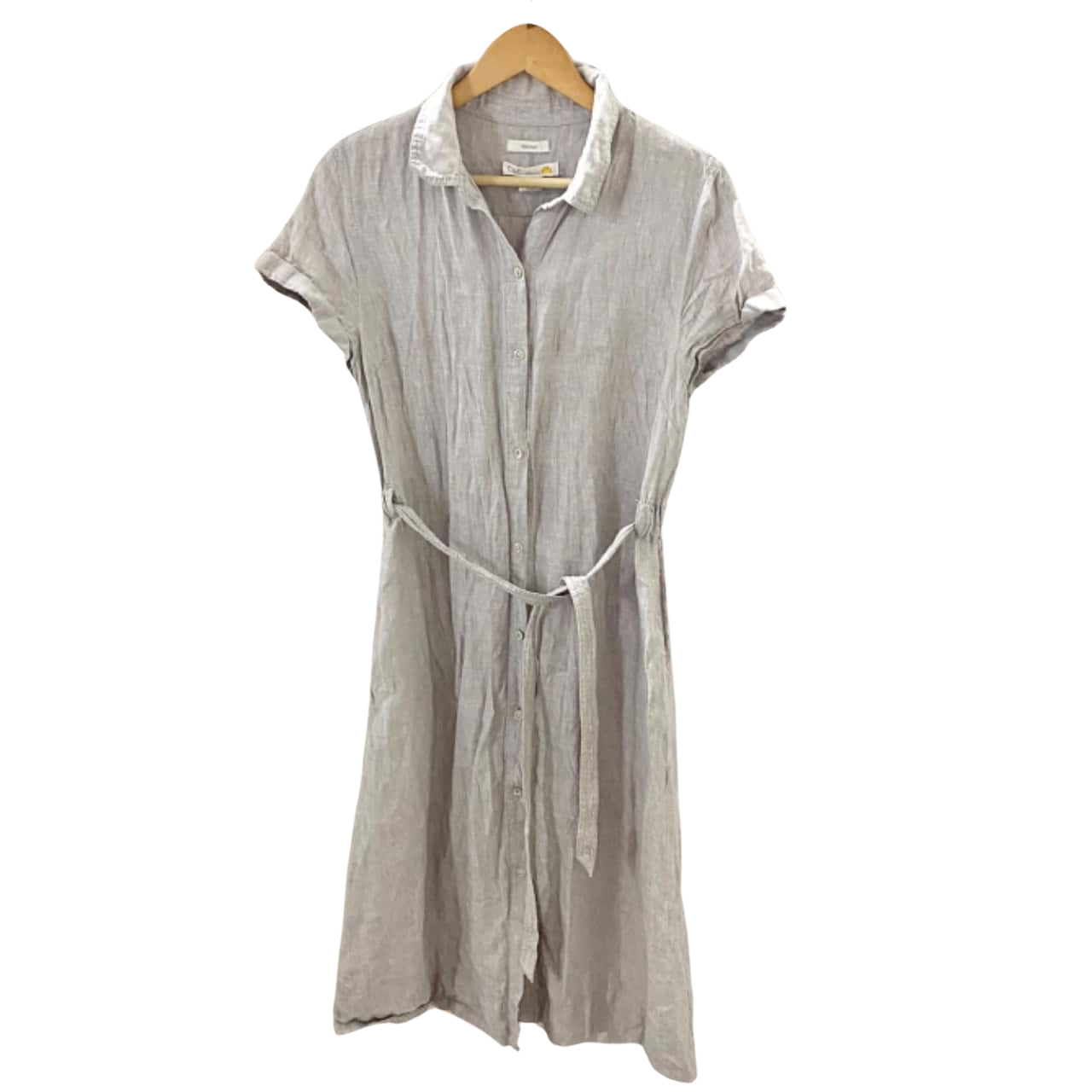 chinese dress ladies C&C California 100% Linen Tropical Print Mini Shift Dress Size Medium main image 0