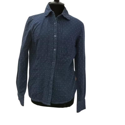 Kathmandu Womens  Size 10 Long Sleeve Shirt Blue 
