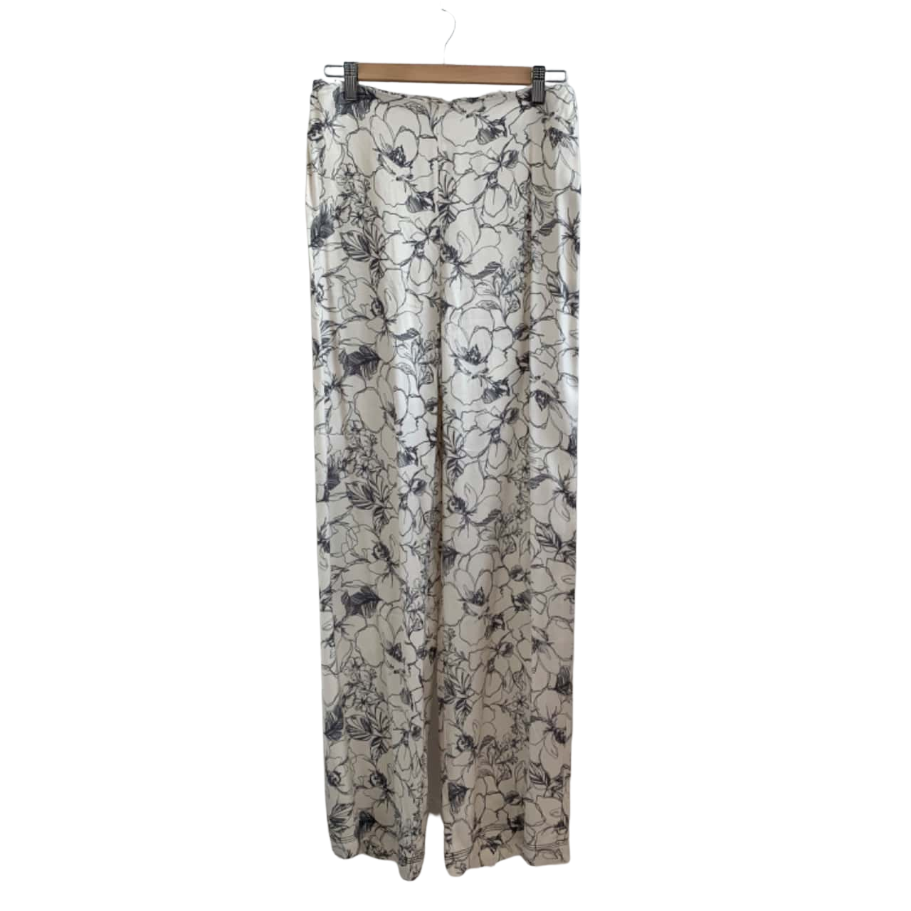 Bec & Bridge Size 8 Cream Wide Leg Pants