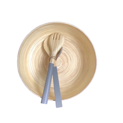 Brand New Morgan & Finch Cucina Salad Servers & Bowl