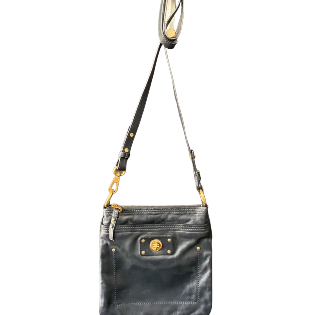 Womens MARC by MARC JACOBS Black Leather Crossbody Bag/ Shoulder Bag