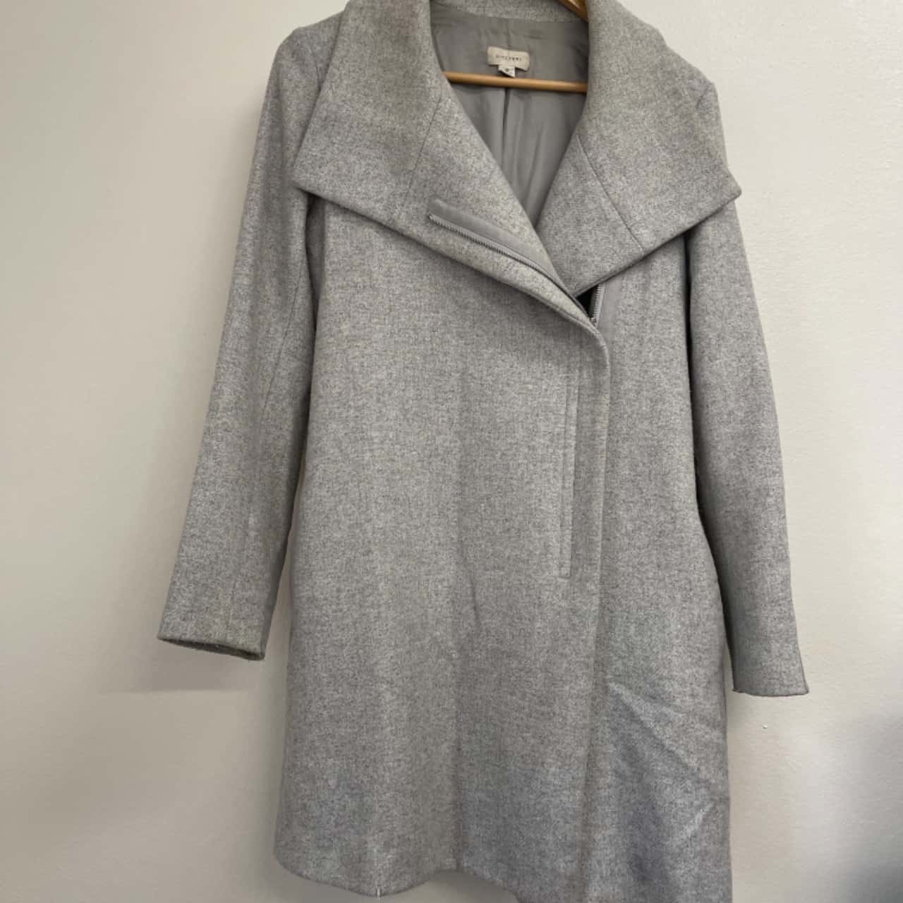 witchery grey coat
