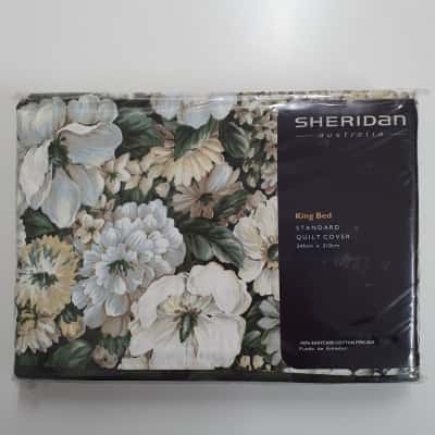 Sheridan Blanche King Bed Quilt Cover - New In Package