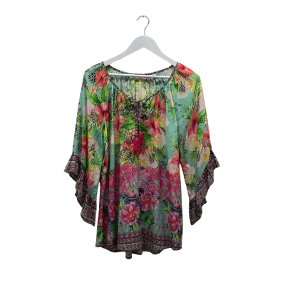 Lula & Soul Womens Size S Stunning Colourful Top