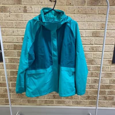 Mountain Warehouse Womens  Size 20 Waterproof Turquoise Jacket 