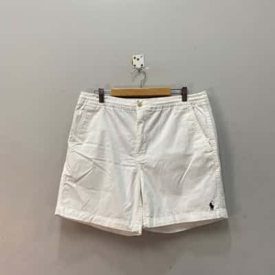 Polo Ralph Lauren Mens  Size L White Shorts