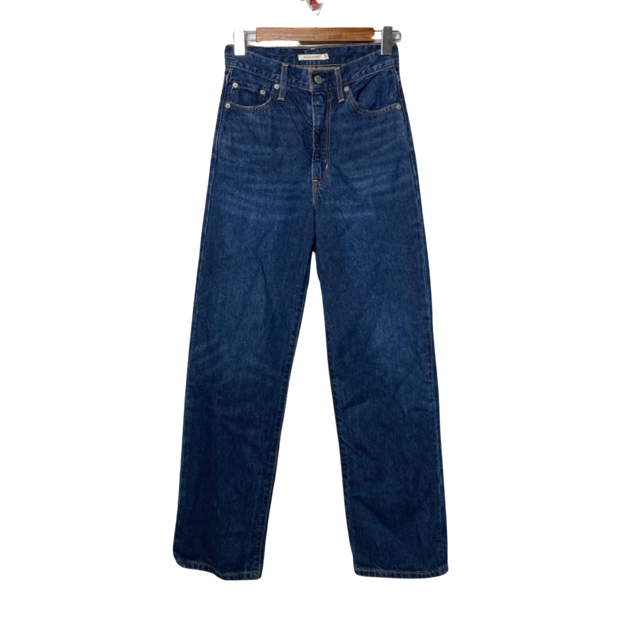 Women’s Levis Size 26 Blue HighWaisted Straight Jeans(s)