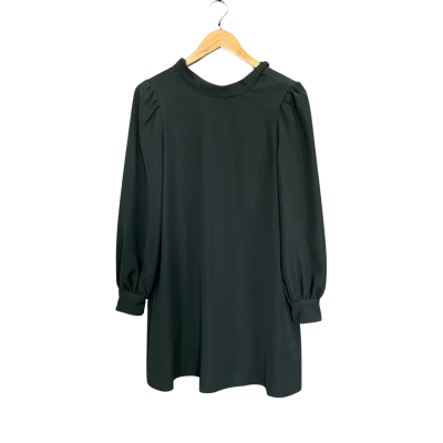 Forever New Deep moss High neck midi dress Women's size 6