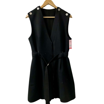 DION LEE - Black fitted mini / Size 10