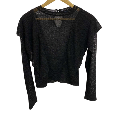 Zara Womens  Size M Black  Top