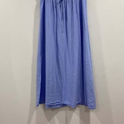 Ghanda Womens  Size L Blue skirt