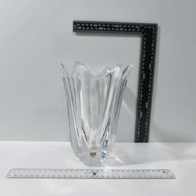 Orrefors Sedan Vase Signed 