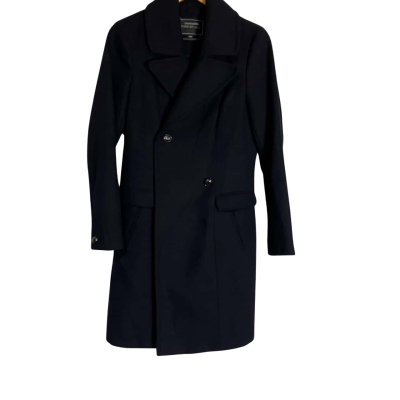 Forever New Size 10 Winter Coat Navy Blue Mens