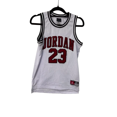 Jordan Kids  Size M 10-12 yrs Sport Top White 
