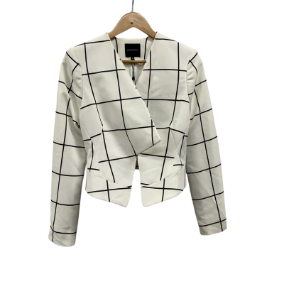 Portmans Womens  Size 8 Cropped Jacket Black  / White 