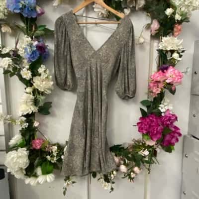 Auguste The Label Womens  Size 10 Mini Dress Grey 