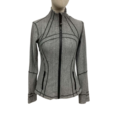 Lululemon Size S Sports Jacket Grey 