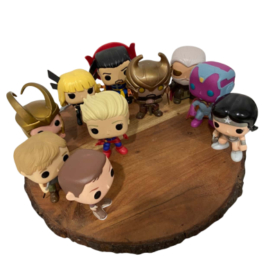 Bundle of Different Funko pop Figures. 