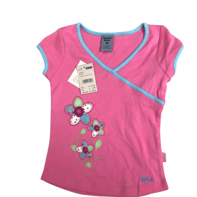 Pumpkin Patch Girls Size 3T Tops & T-shirts Blue / Pink  - NEW