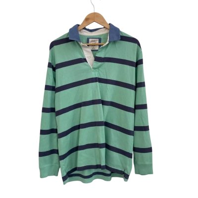 Gazman Mens  Size M Jumper Blue / Green / Striped 