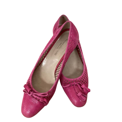 Peter Shepard Womens  Size 39 Low Heels Pink  