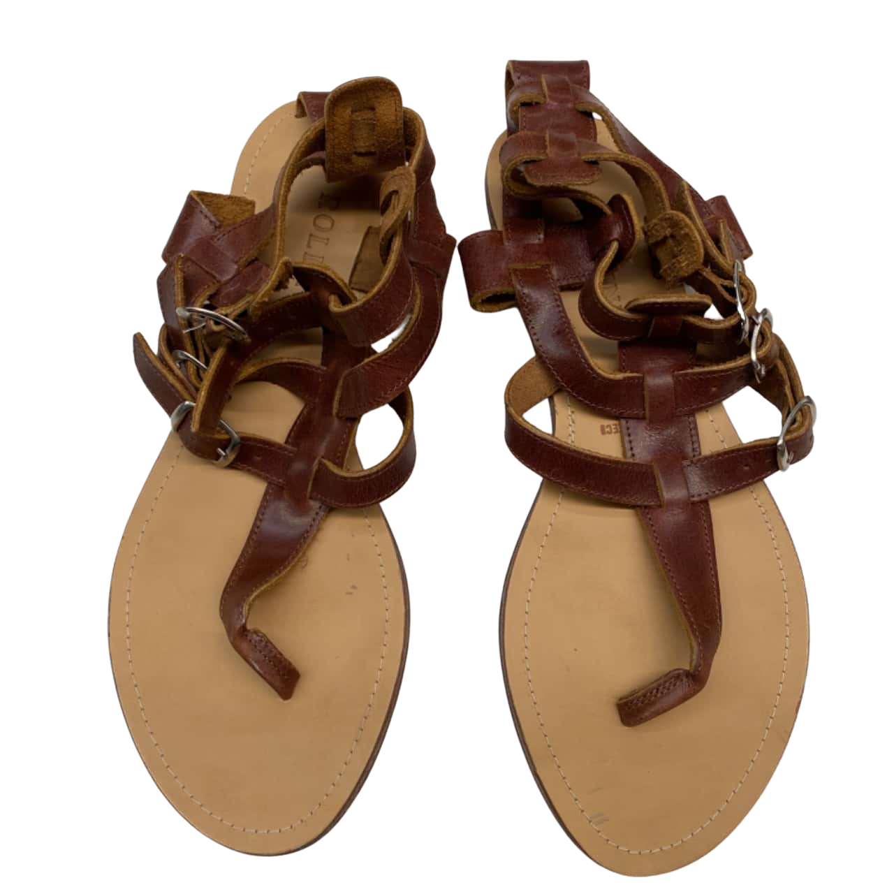 Rollini Womens Size 41 Brown Flat Sandals(s)