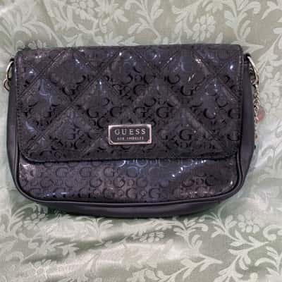 Guess Womens Handbag Black  