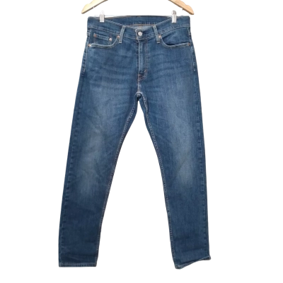 Levis 502 Mens Size 30 Blue Taper Jeans 