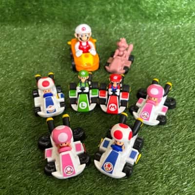 Mario Kart Toy Cars x 8 