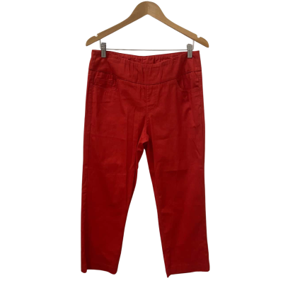 Corfu Womens  Size 12 Cropped Pants Rust