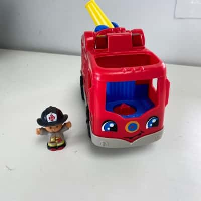 Fisher Price Helping Other Fire Truck 