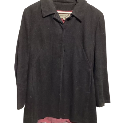  Womens  Size 12 Winter Jacket Black