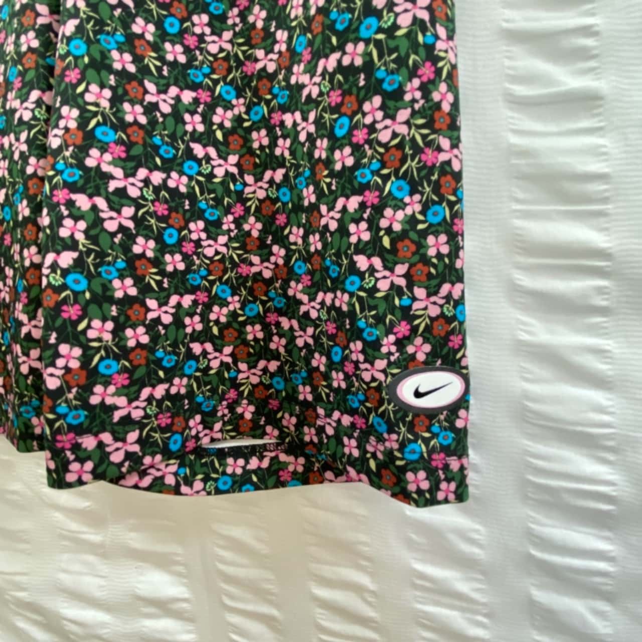 nike floral bike shorts