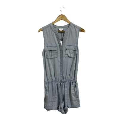 Witchery Womens  Size 8 3/4 Leg Jumpsuit Blue 