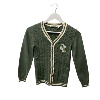 Country Road Kids  Size 10 Cardigan Cream / Green 