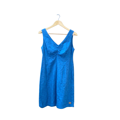 Kathmandu Size 10 Casual Dress Black/Multicoloured/Navy Blue/Pattern 