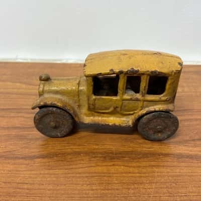 Vintage cast iron car