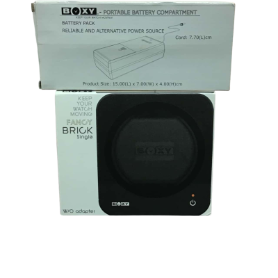  Mens Boxy Fancy Brick Single incl. Portable Battery Pack