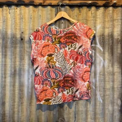Givoni Womens Floral Top Pink  