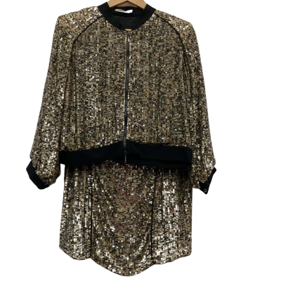 Thurley 2 piece Sequined Skirt and Top Size 12 