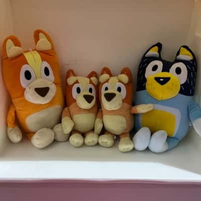 Bluey Plush Collection of 4