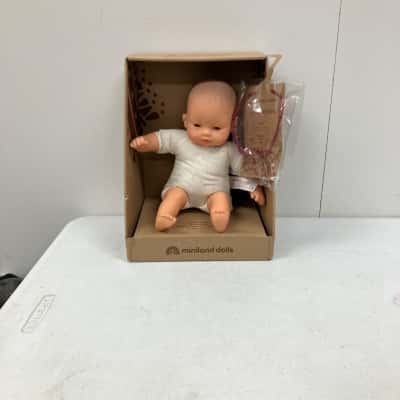 Miniland Doll W/Eyeglass 