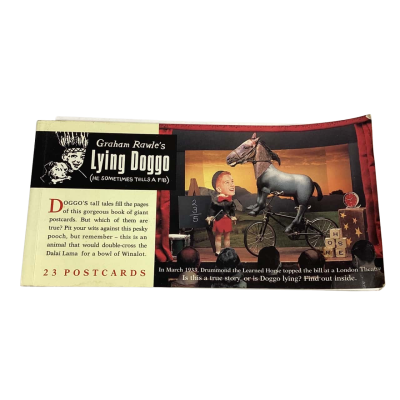 Graham Rawle’s Lying Doggo 23x Postcard Book 1994