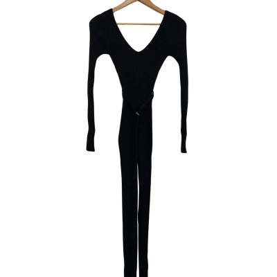 Hera Collection Womens  Size S Bodysuit Black  